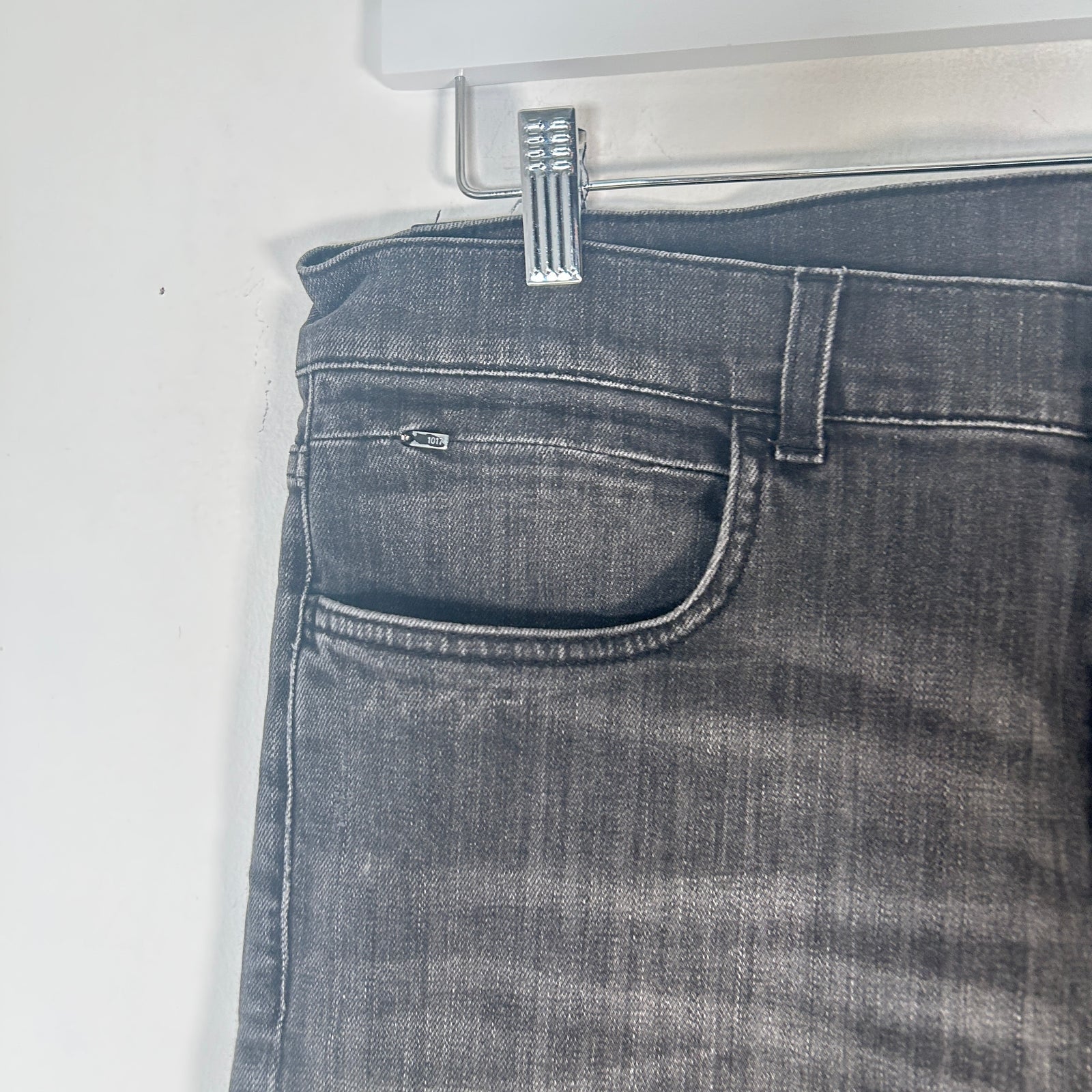 1017 Alyx Grey Buckle Denim Jeans Size 34