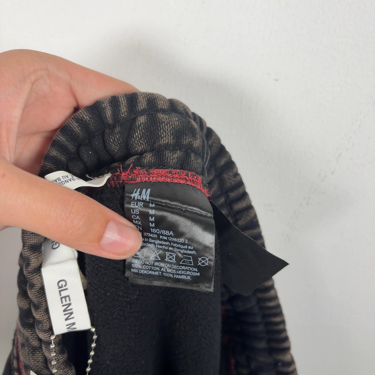 H&M Glenn Martens Sweatpants