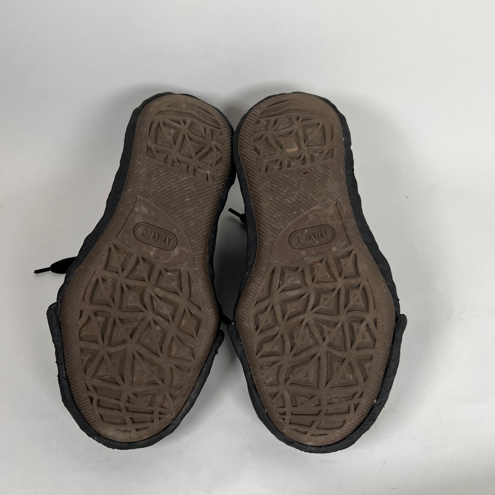 MMY Black Canvas Peterson Sneaker Size 40