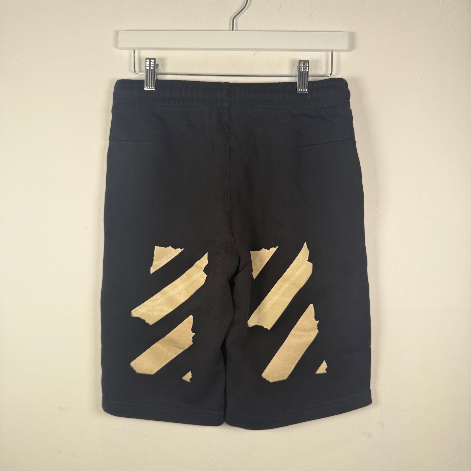 Off-White Packing Tape Logo Shorts Size S