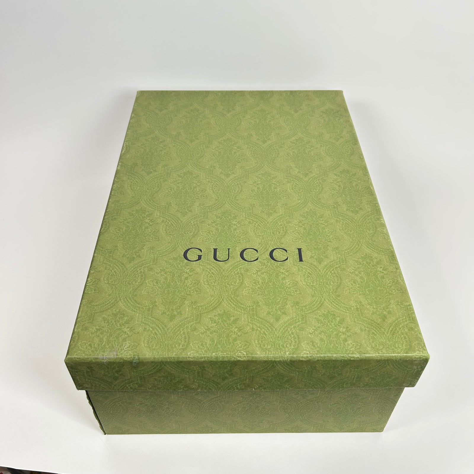 Gucci Brown Leather GG Chunky Sneakers Size 9.5