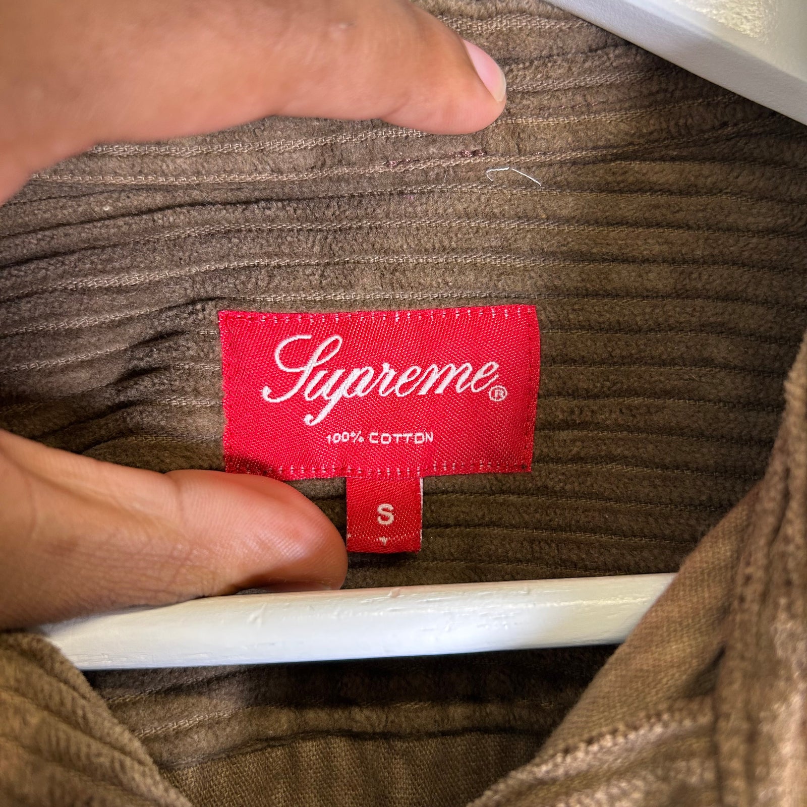 Supreme SS22 Corduroy Button-Up Shirt