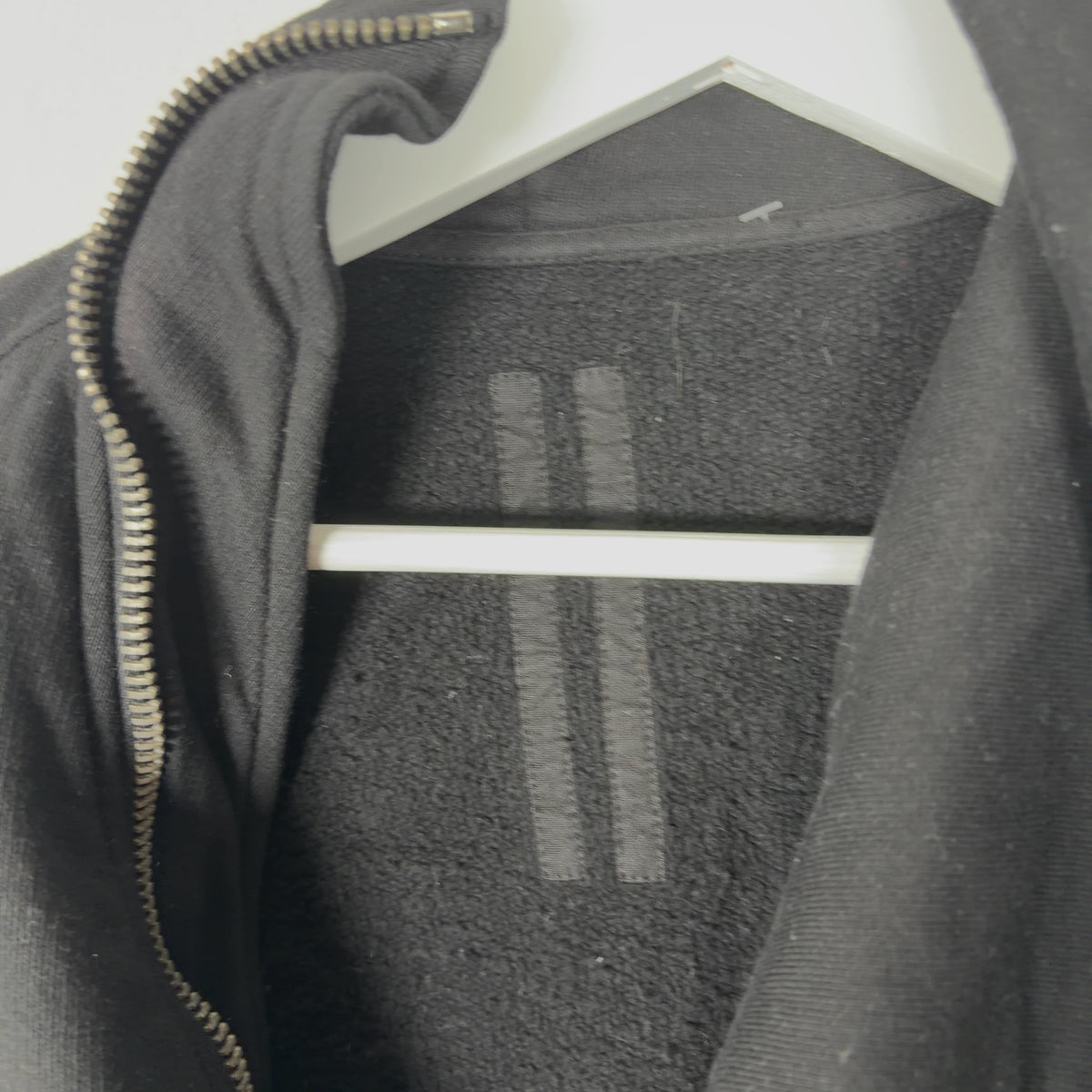 Rick Owens DRKSHDW Asymmetrical Zip Fleece