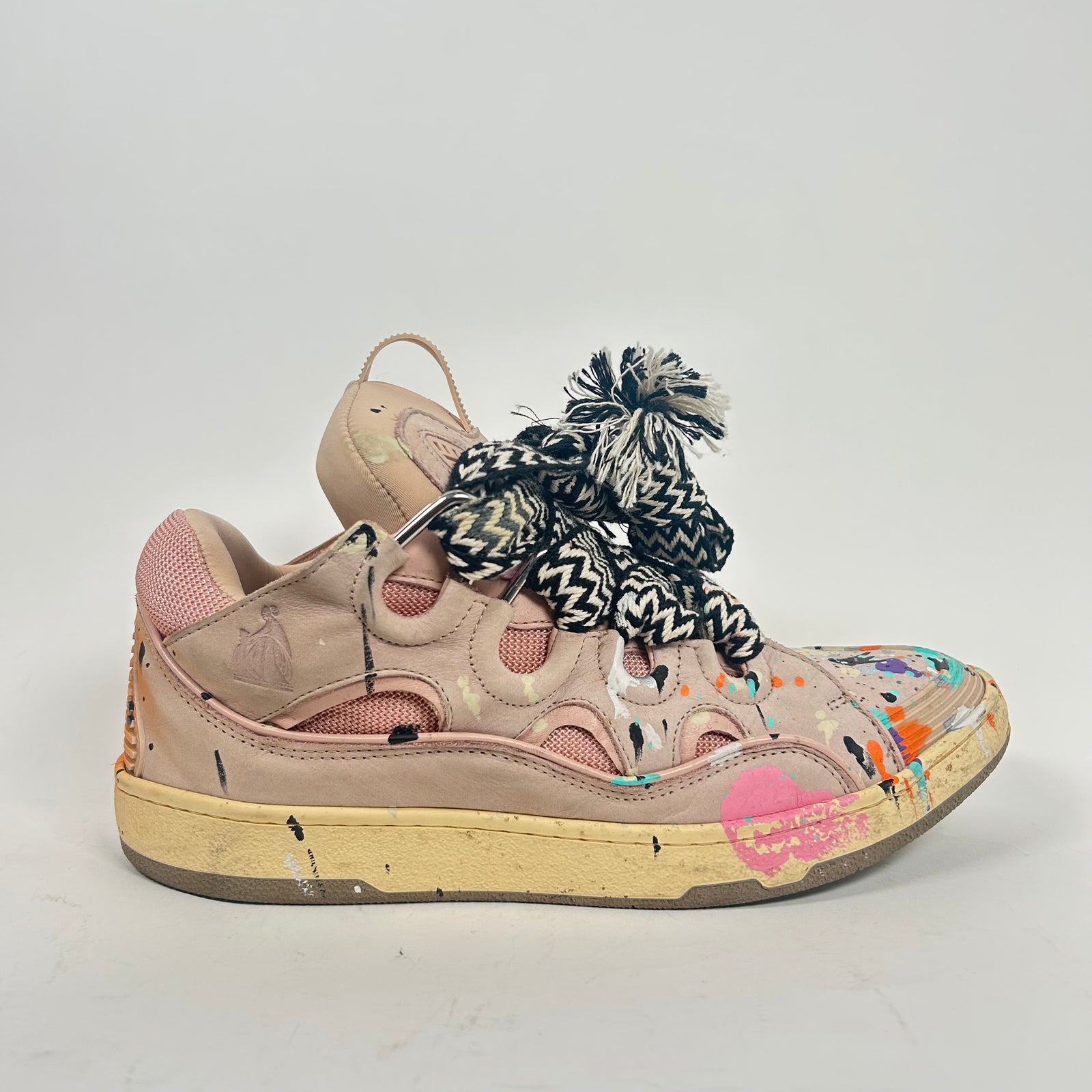 Lanvin x Gallery Dept Pink Paint Splatter Curbs Size 44