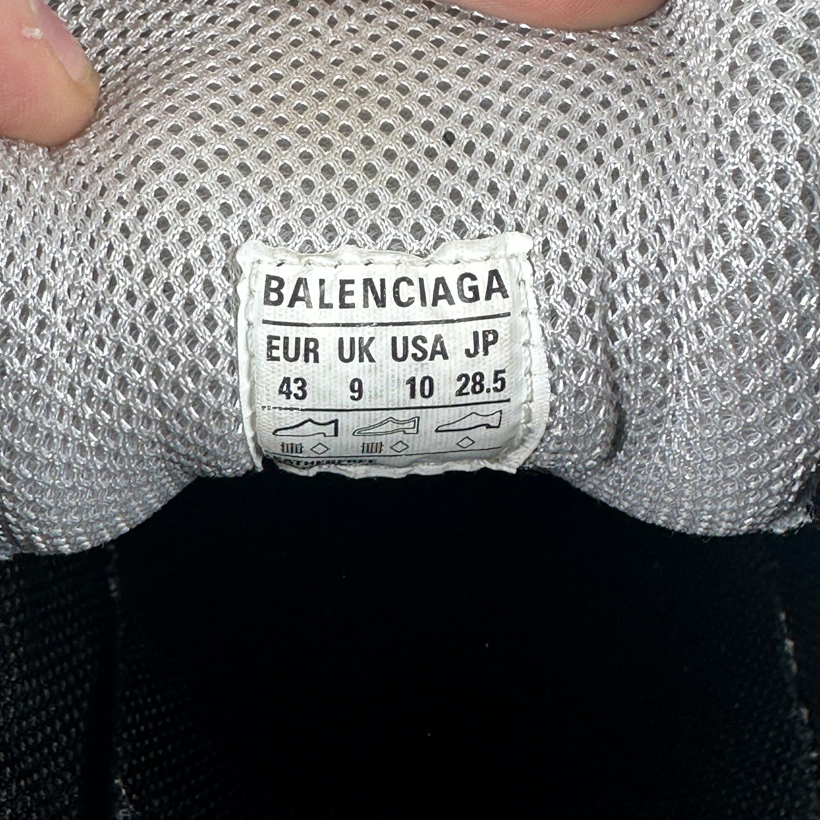 Balenciaga Red/Silver 'Xpander' Low-Top Sneaker Size 10