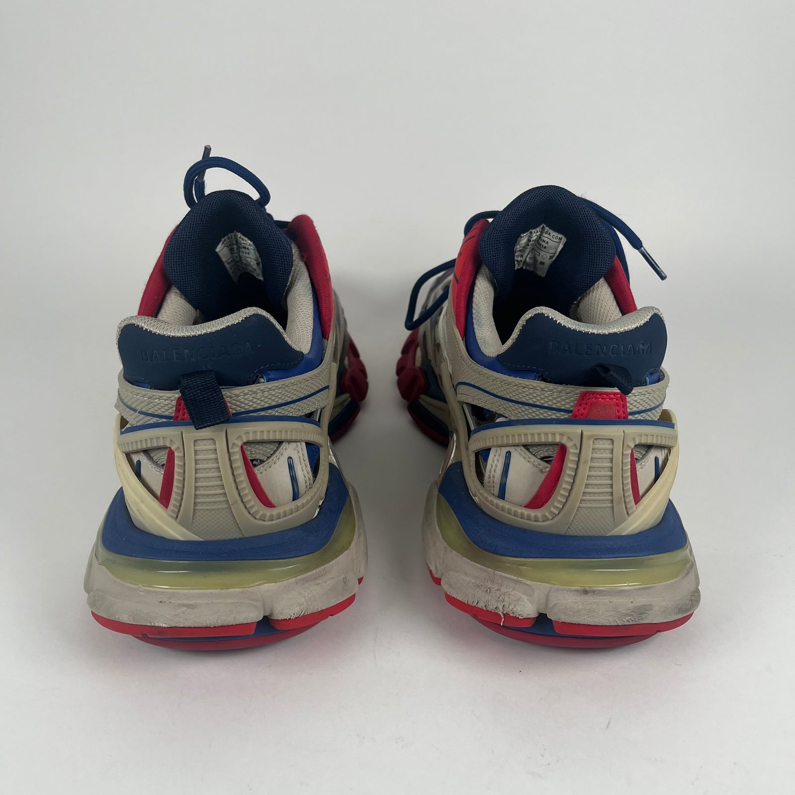 Balenciaga Track 2 Red/Blue/Silver Size 12