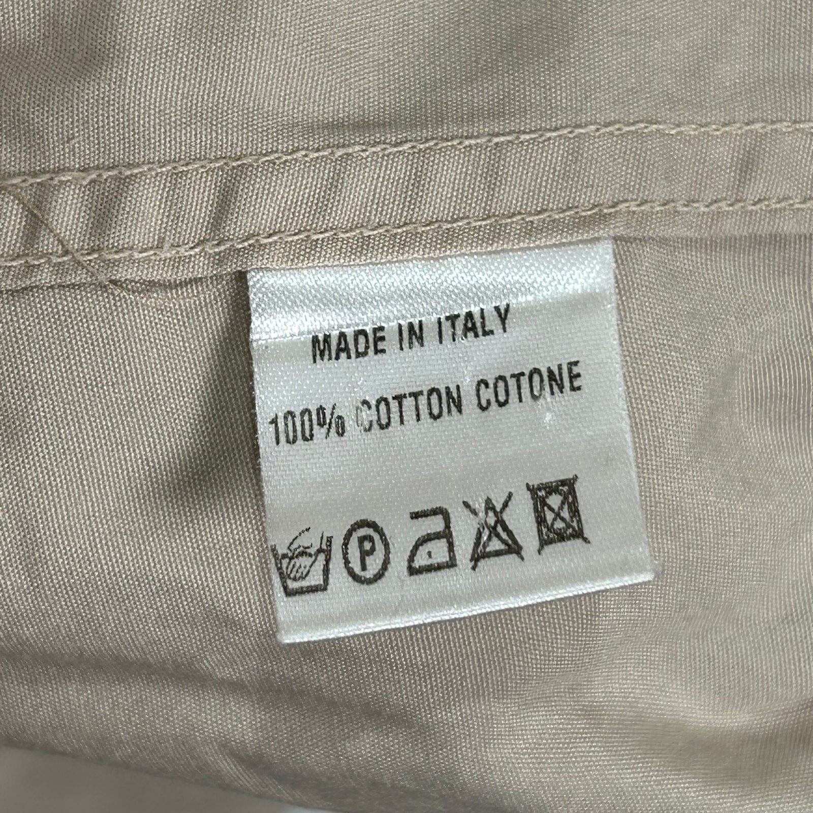Gucci Khaki Button Up Shirt Size S