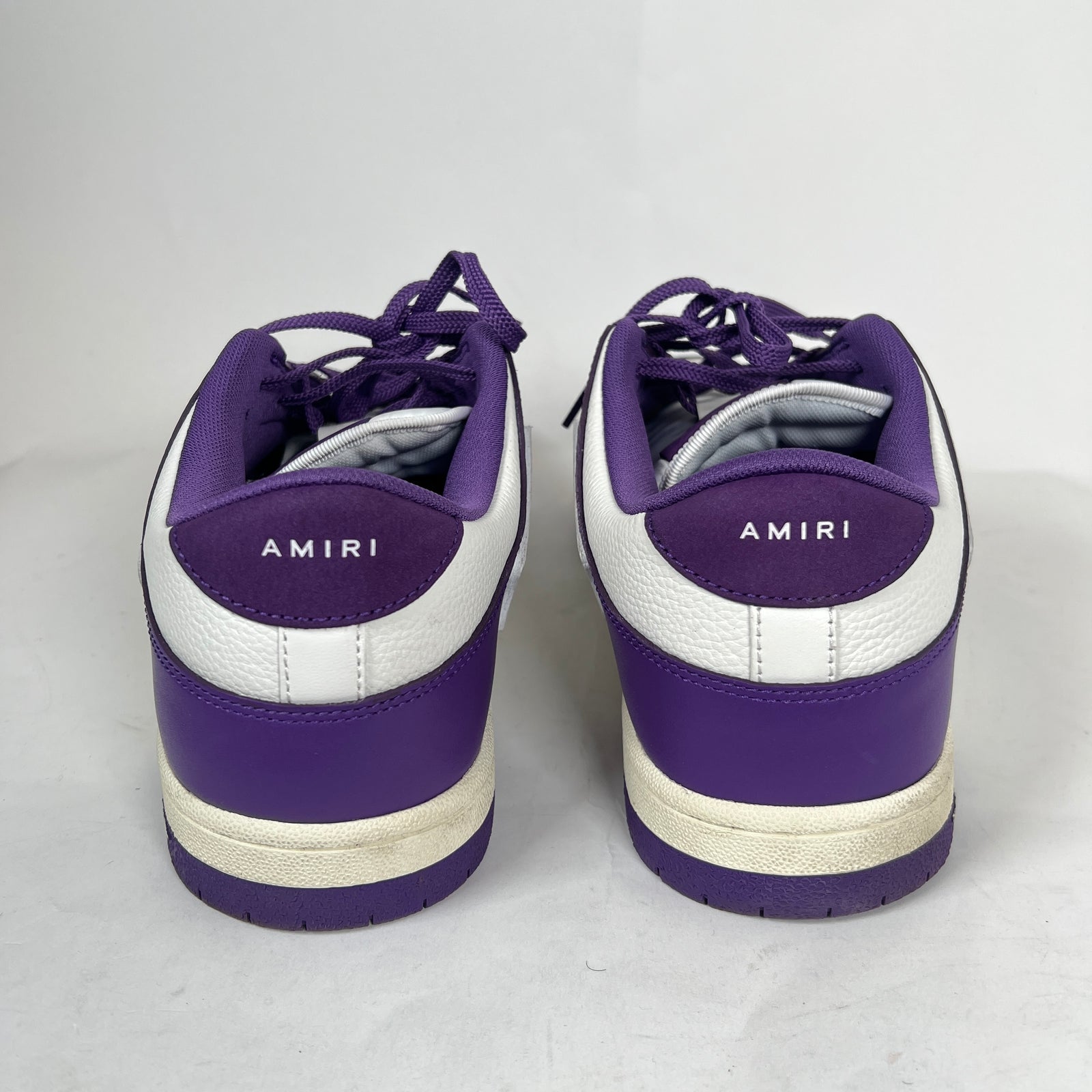 Amiri Purple Skel Low-Top Sneaker Size 47