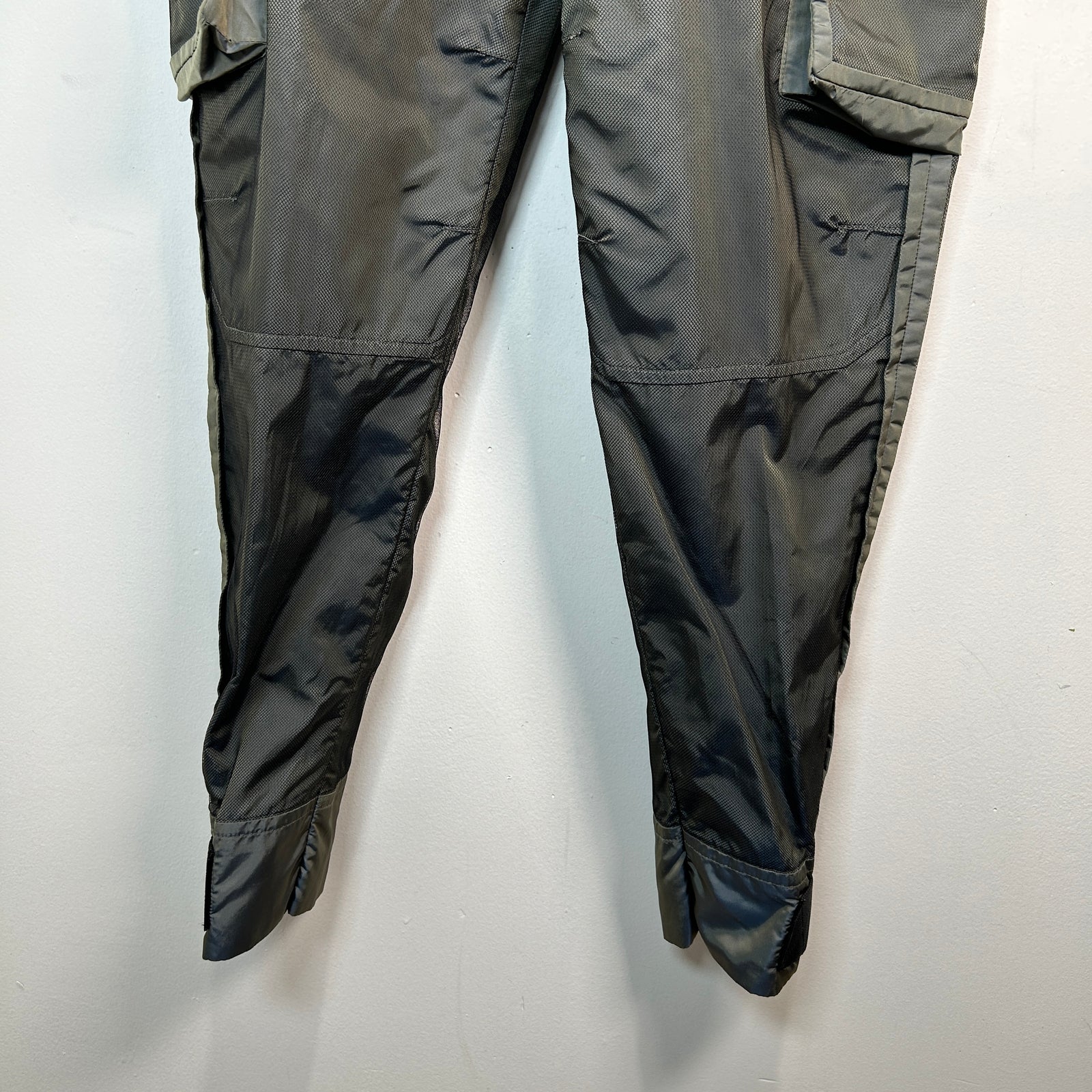 Dior Mesh Lace Nylon Cargo Pants Size 46