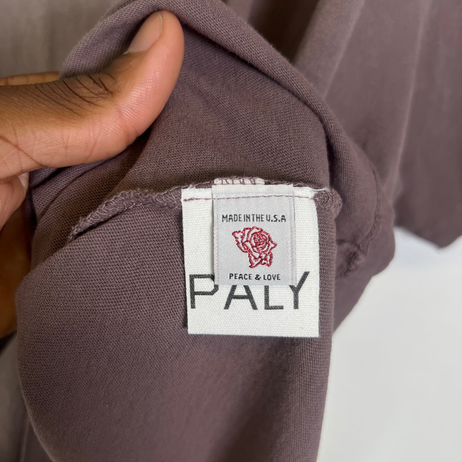 Paly Hollywood Brown Core Logo T-Shirt