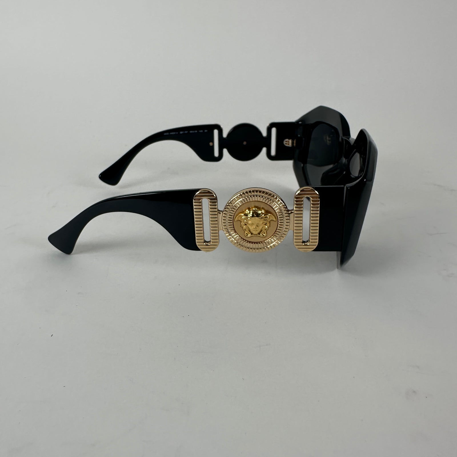 Versace Black Goggle Sunglasses