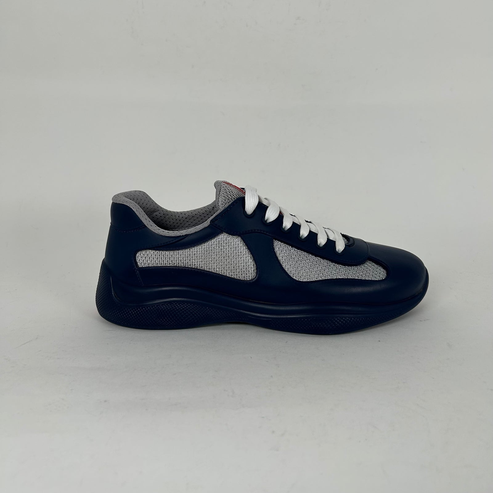 Prada Navy Rubber Cups Size 40
