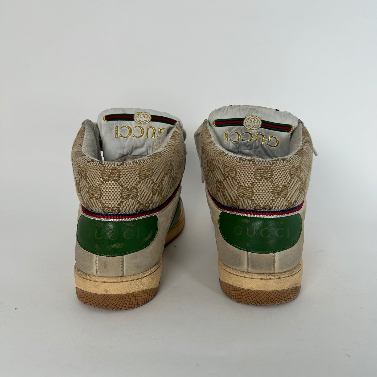 Gucci Screener GG Supreme Hightop Size 8
