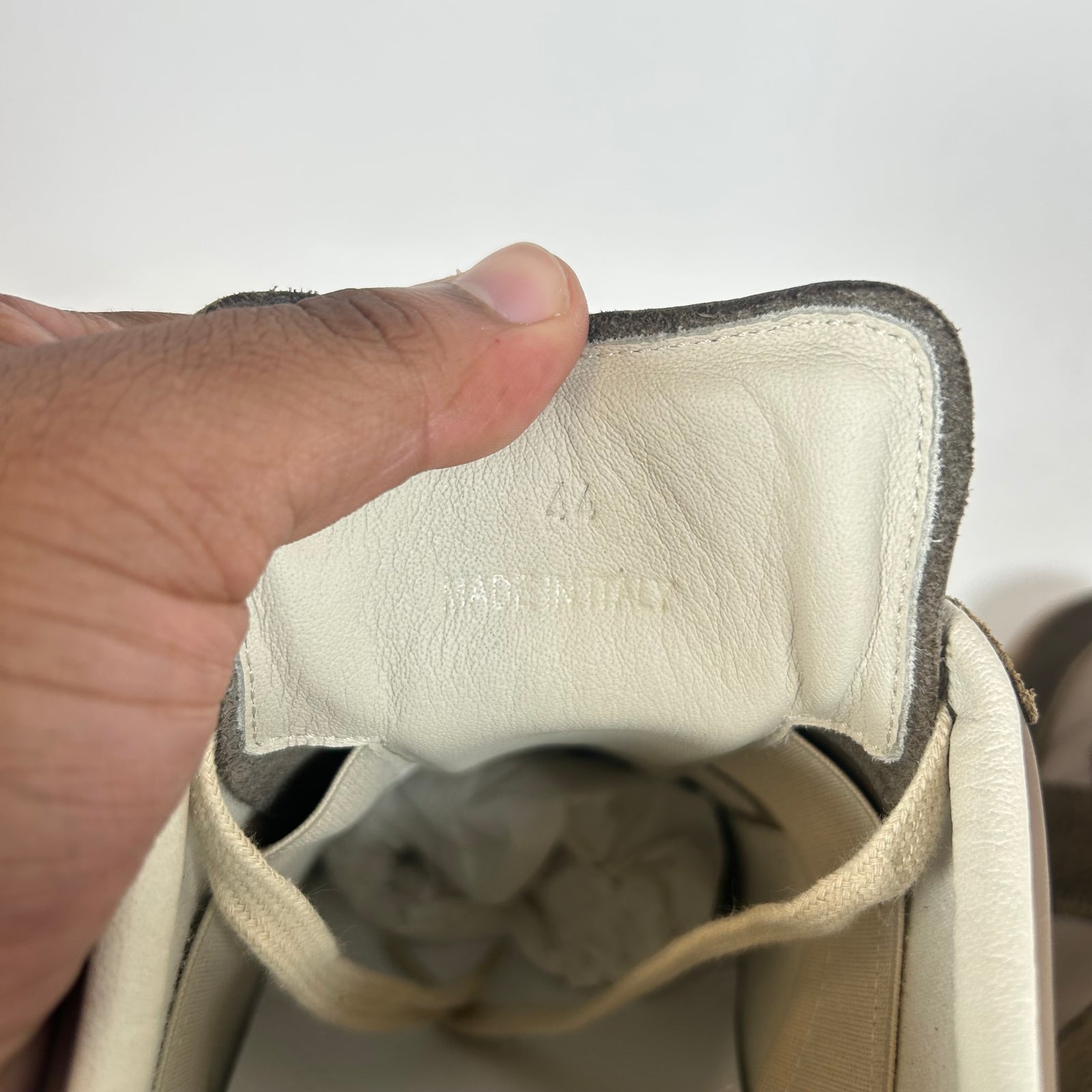 Maison Margiela Brown Replica Gats Size 44