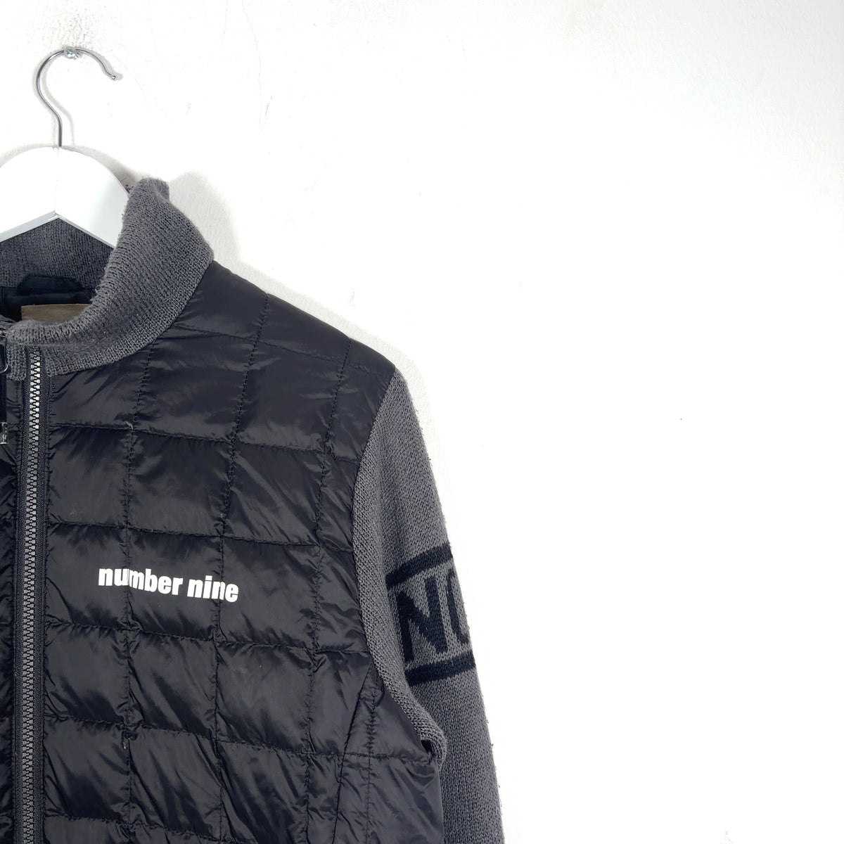 Number (N)ine Hybrid Sleeve Puffer Jacket