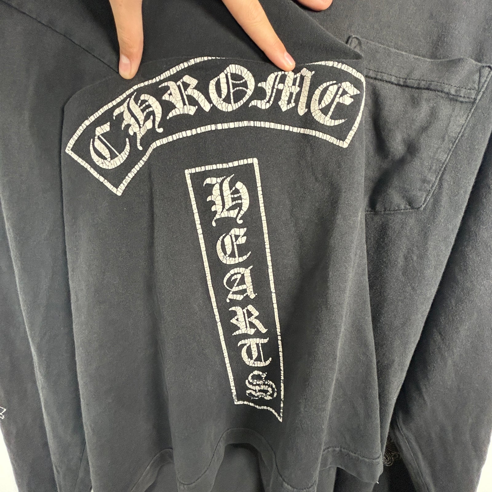 Chrome Hearts Vintage 'Fuck You' Multi Motif Longsleeve Size XXL