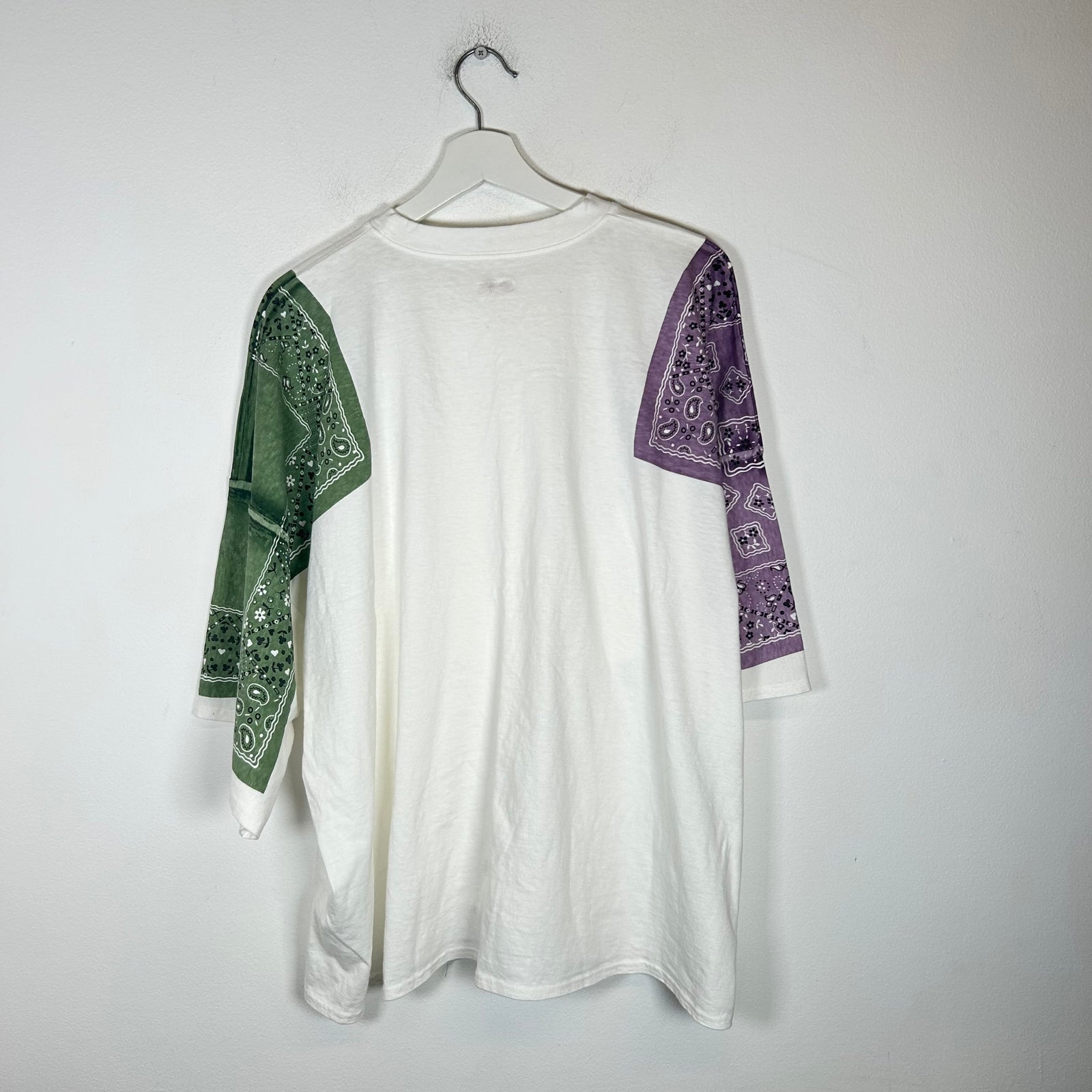 Kapital Green/Purple Bandana Oversized T-shirt
