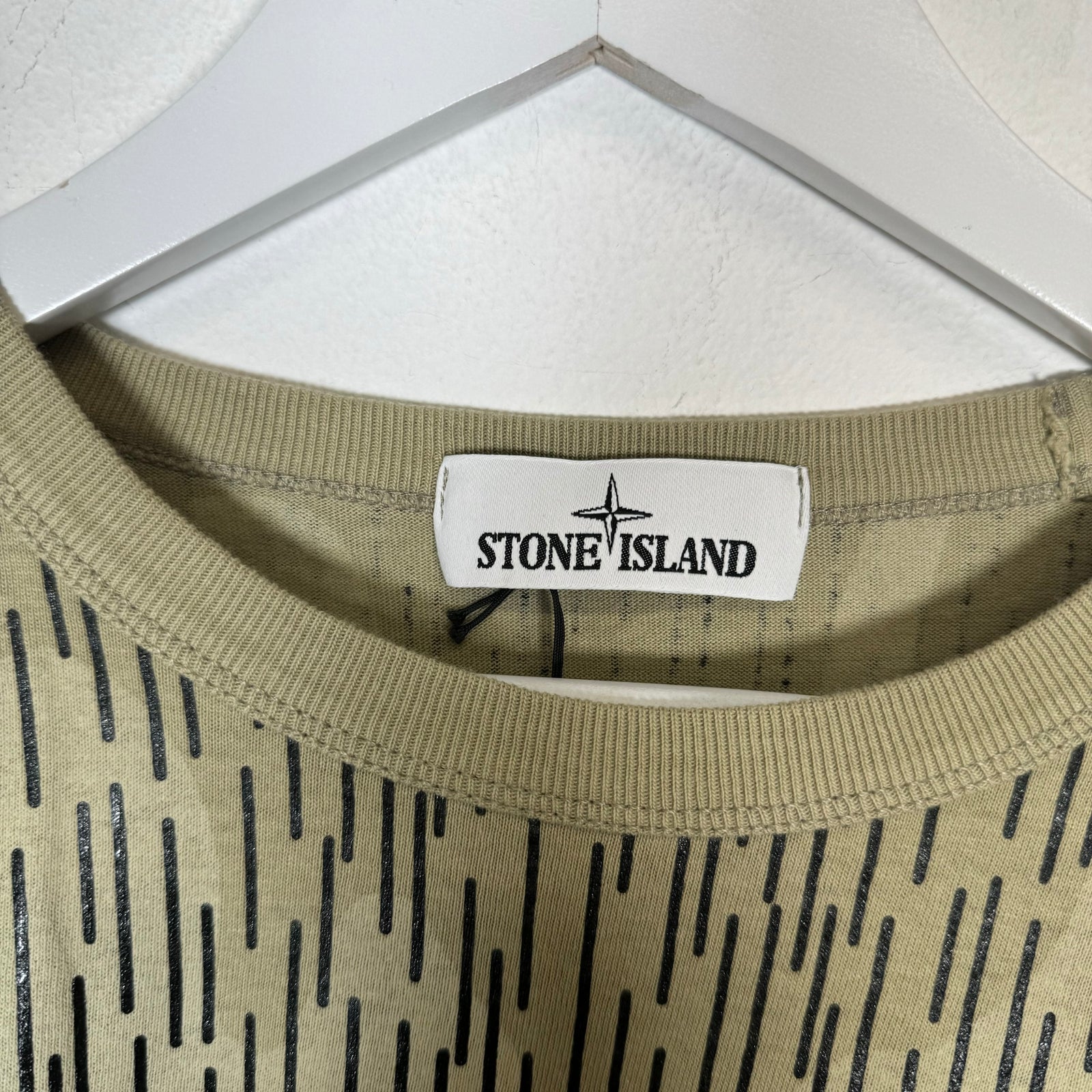 Stone Island Rain Camo Longsleeve Tee Size L