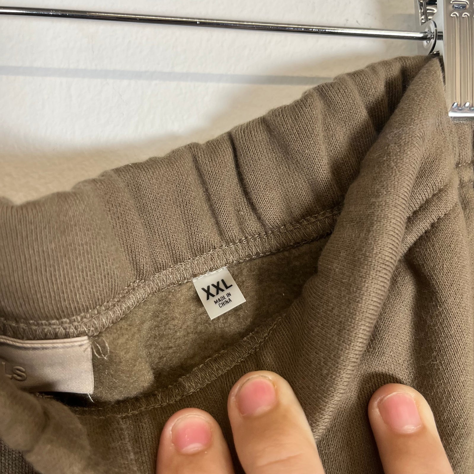 Essentials Brown Sweat Pants Size 2XL