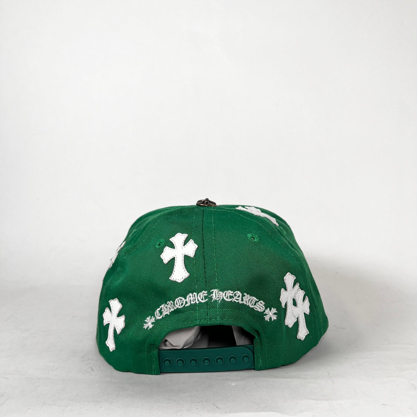 Chrome Hearts Green Cross Patch Panel Cap