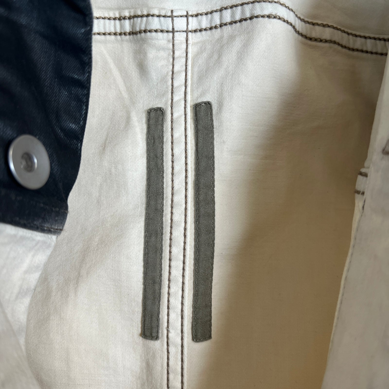 Rick Owens Drkshdw Waxed Jumbo Worker Jacket Size M