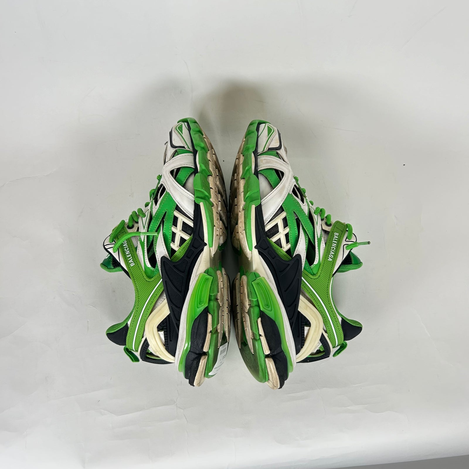 Balenciaga Green/Black Track 2 Sneakers Size 41