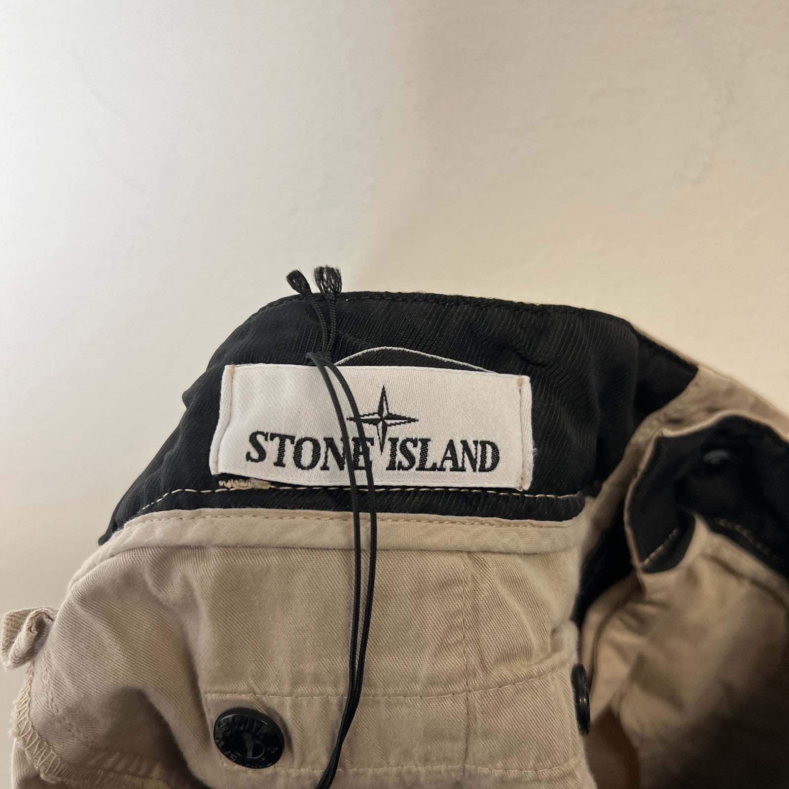 Stone Island Beige Skinny Cargo Pants Size 29