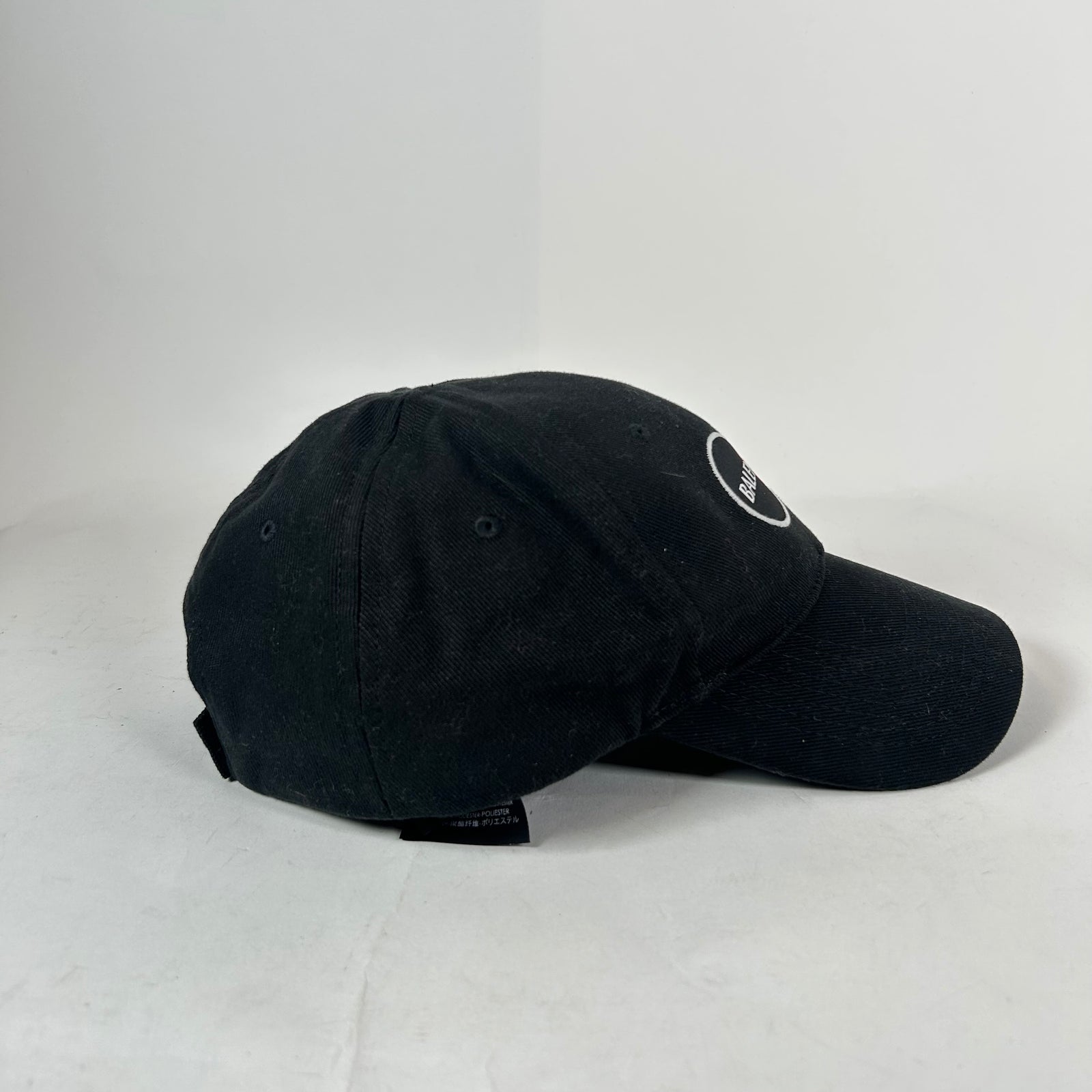Balenciaga Black Mastercard Logo Cap Size L