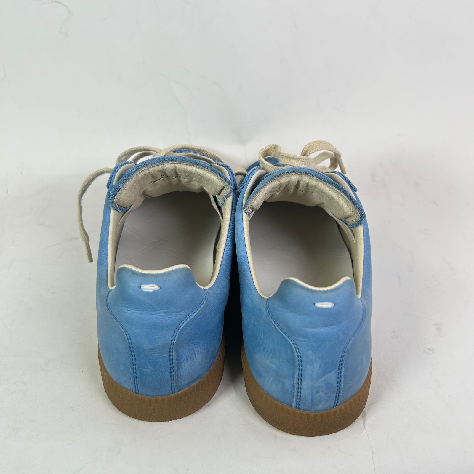 Maison Margiela Light Blue Paint Splatter Replica Gats Size 44
