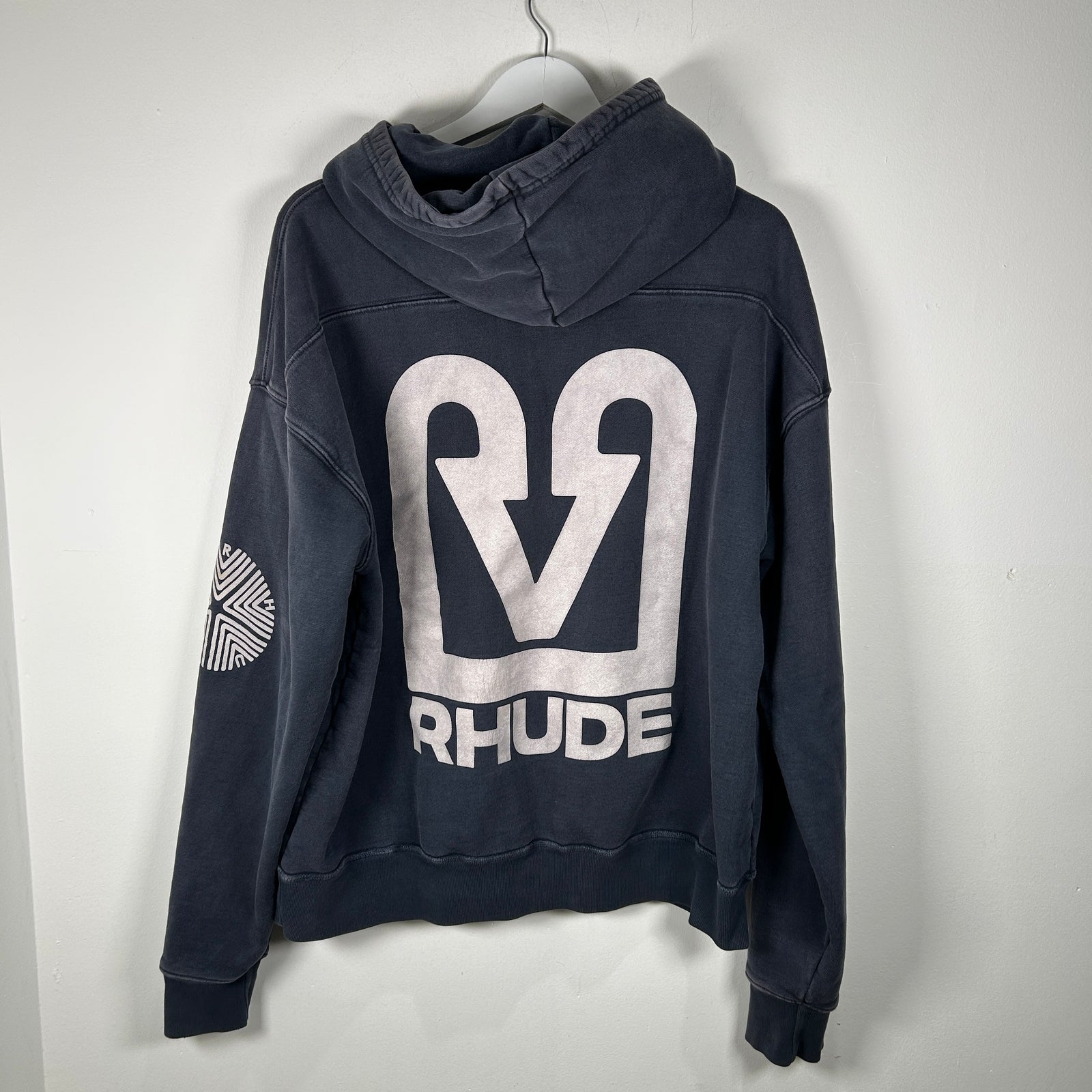 Rhude 'Banque' Graphic Hoodie Size M