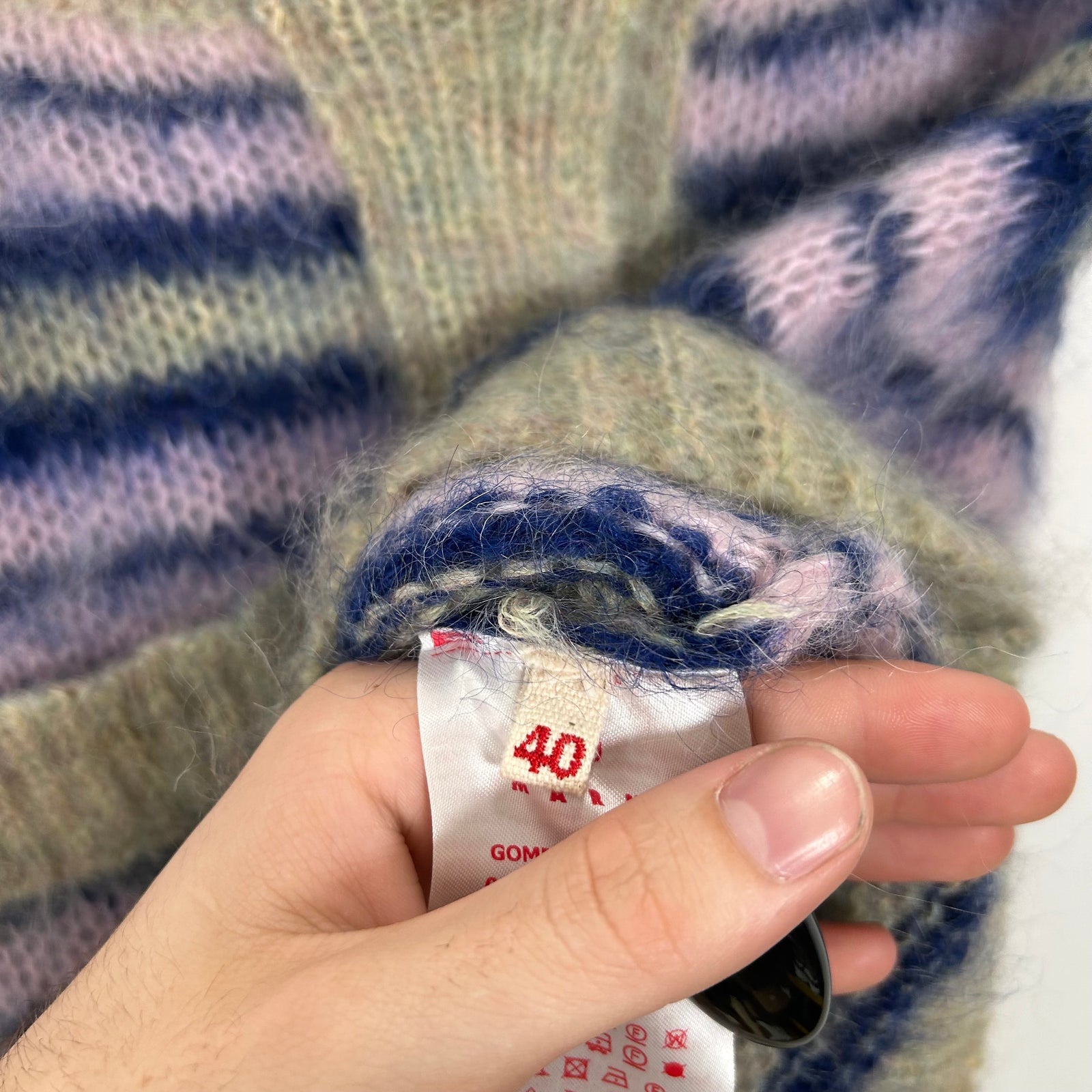 Marni Fuzzy Wuzzy Mohair Skirt Size S