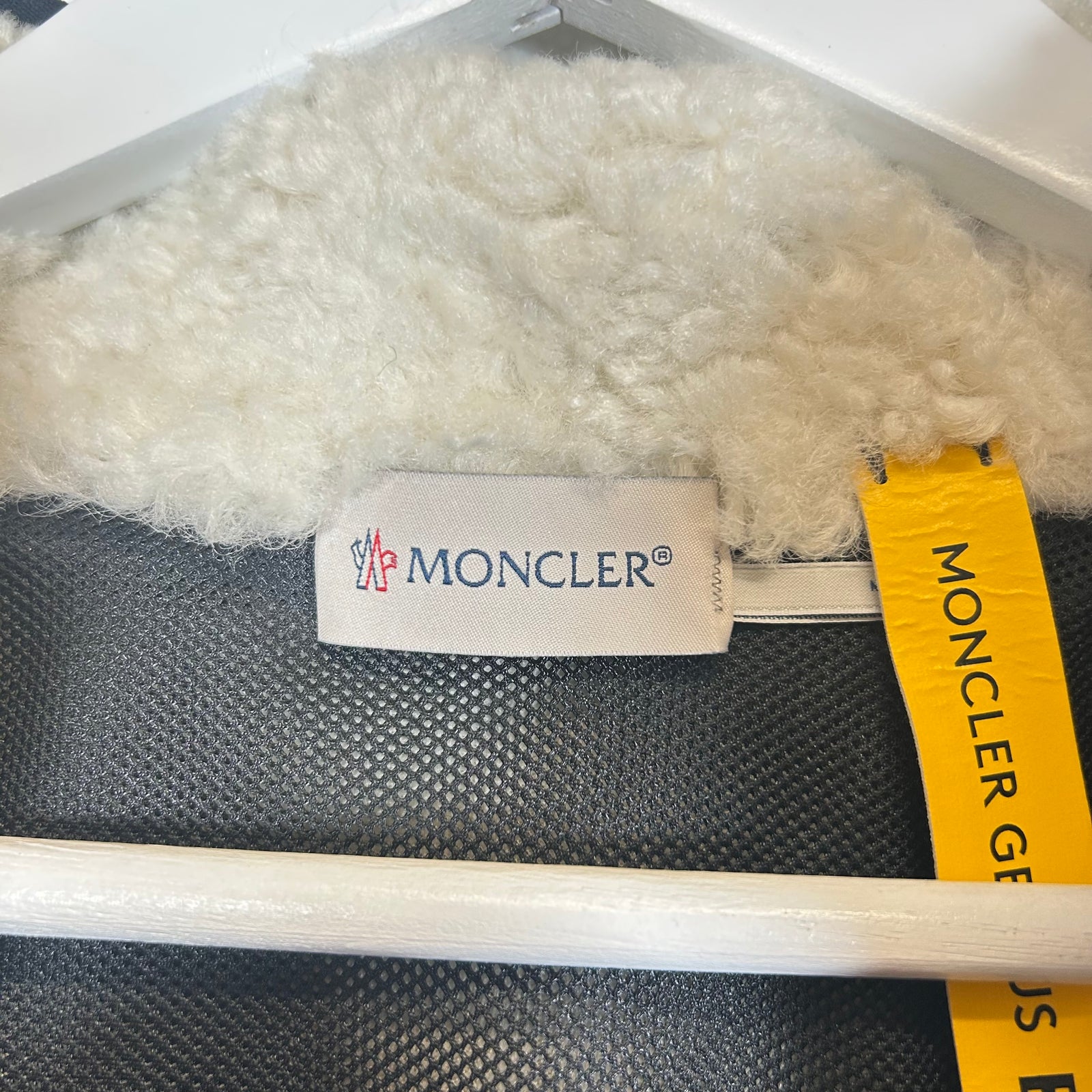 Moncler Genius x Fragment White Wool Jacket Size L