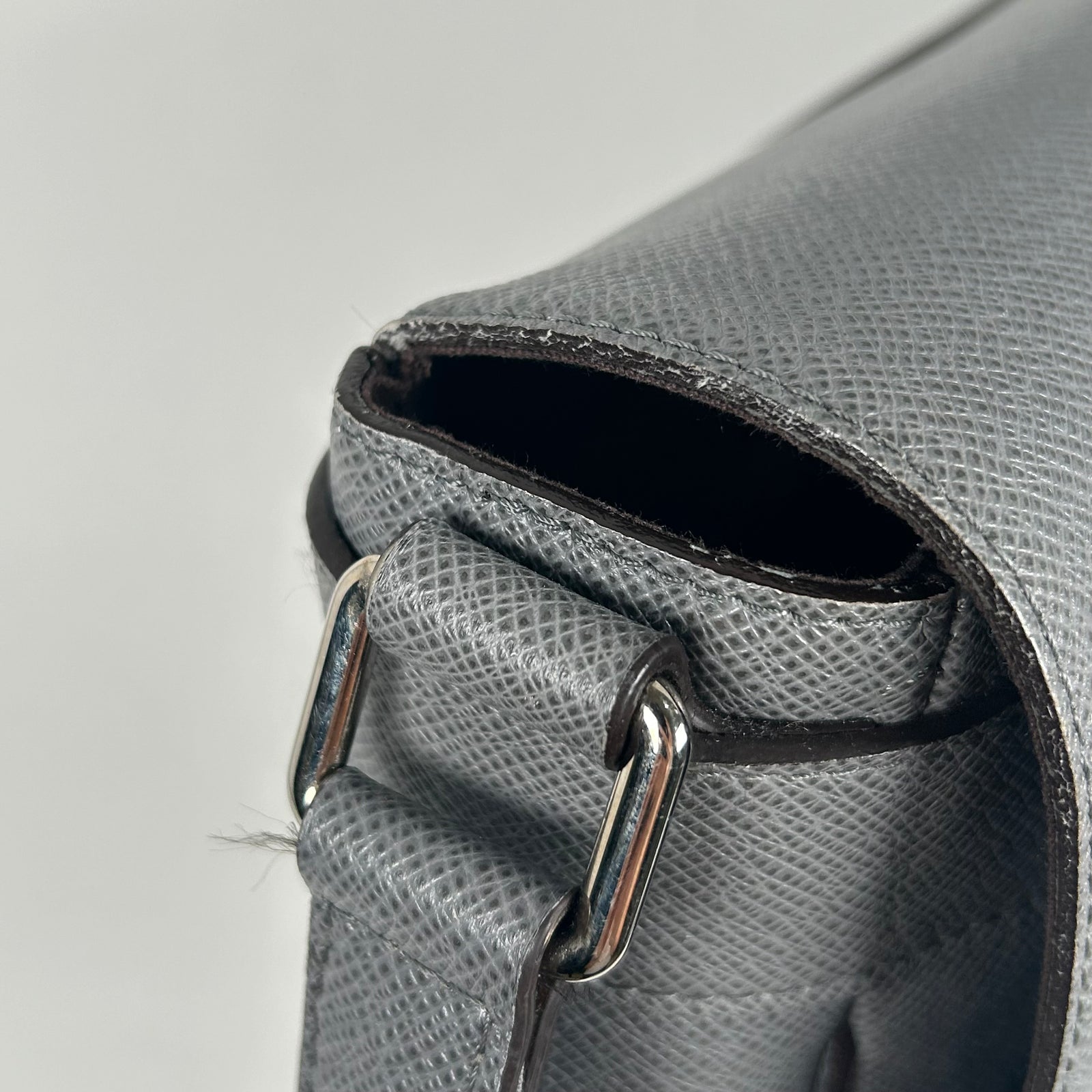 Louis Vuitton Grey Messenger Bag