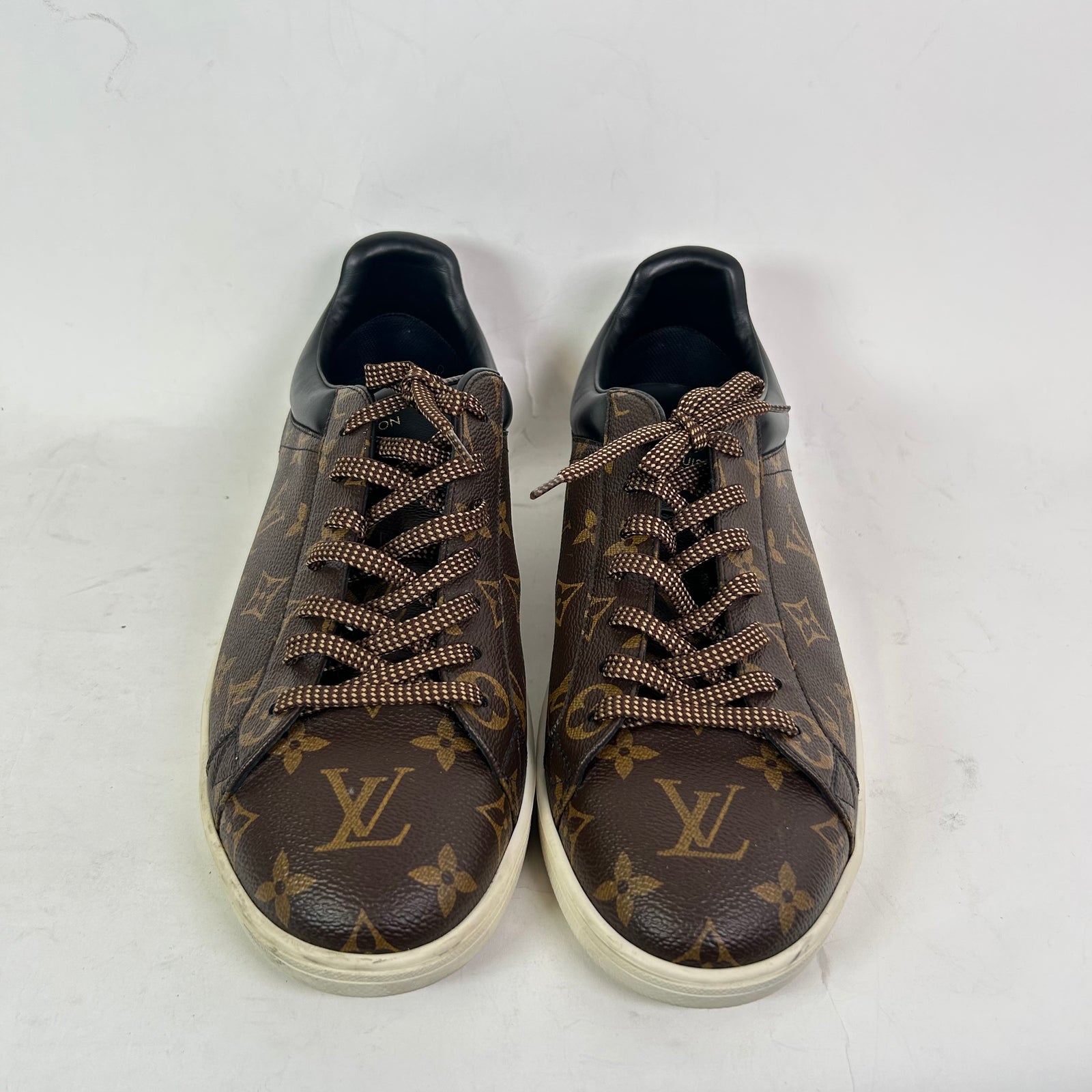 Louis Vuitton Ebene Monogram Luxembourg Sneaker Size LV 9