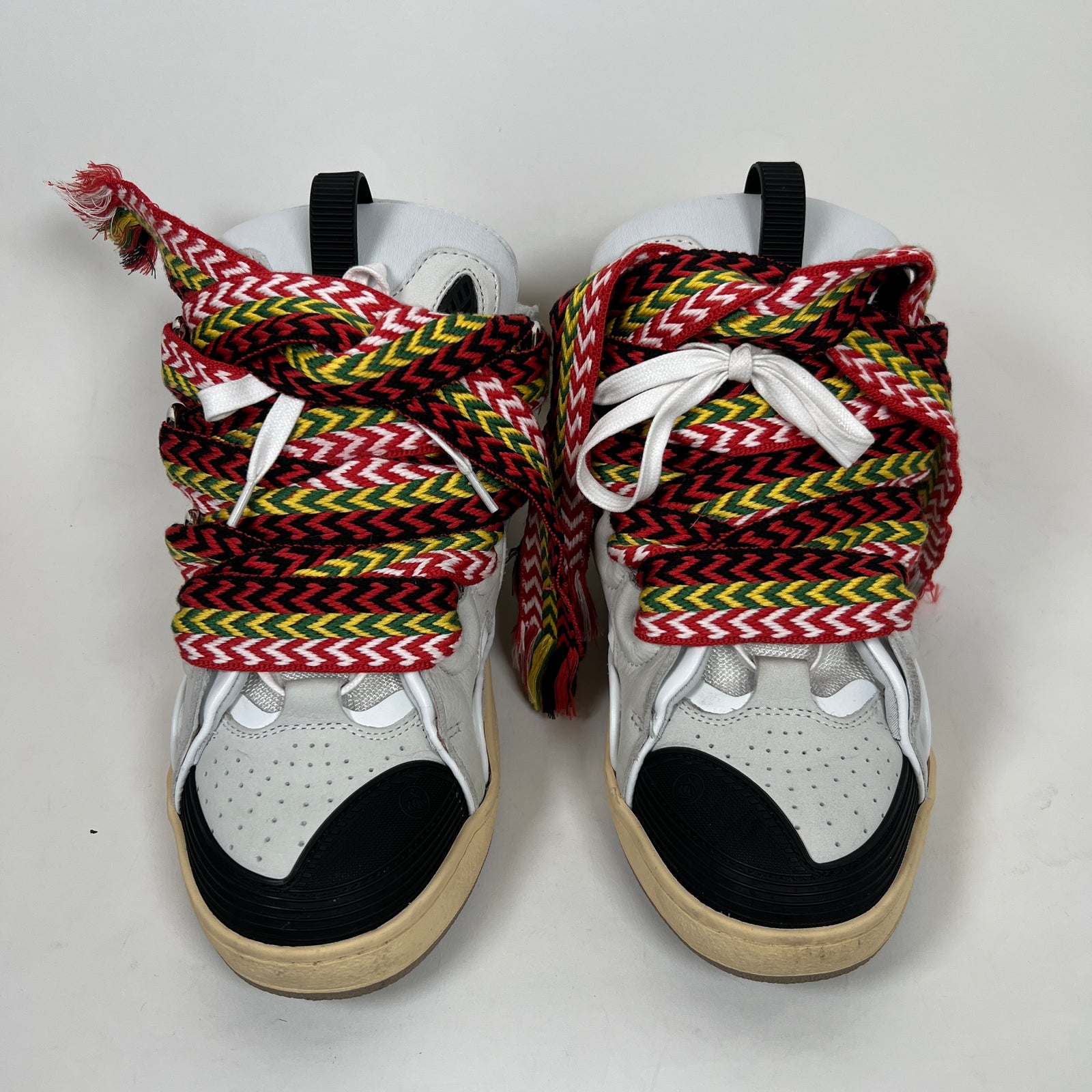 Lanvin White OG Curb Sneaker Size 42