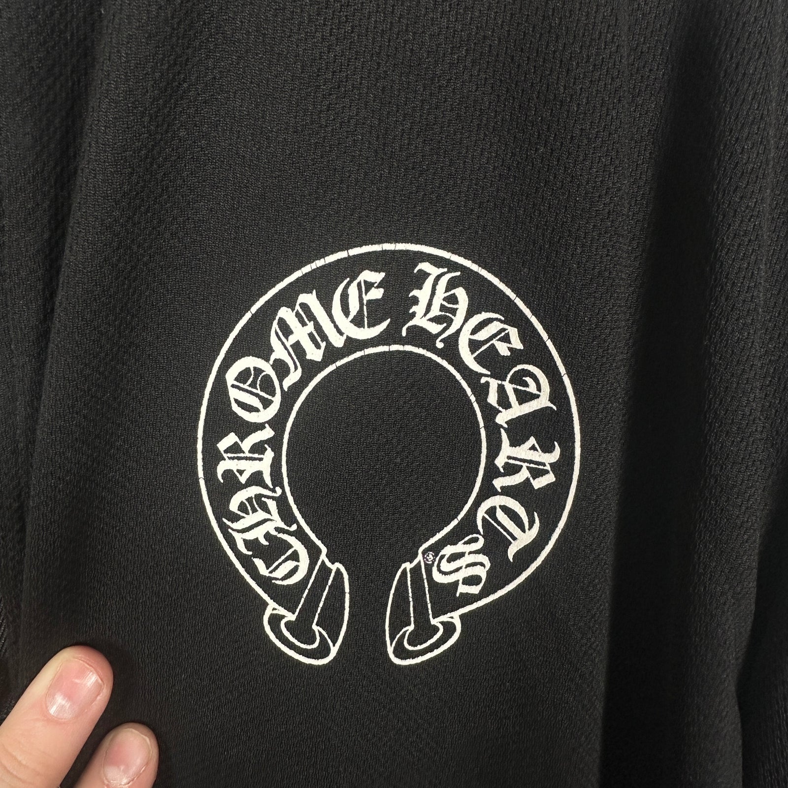 Chrome Hearts Mesh Spell Out Logo Track Jacket Size XL