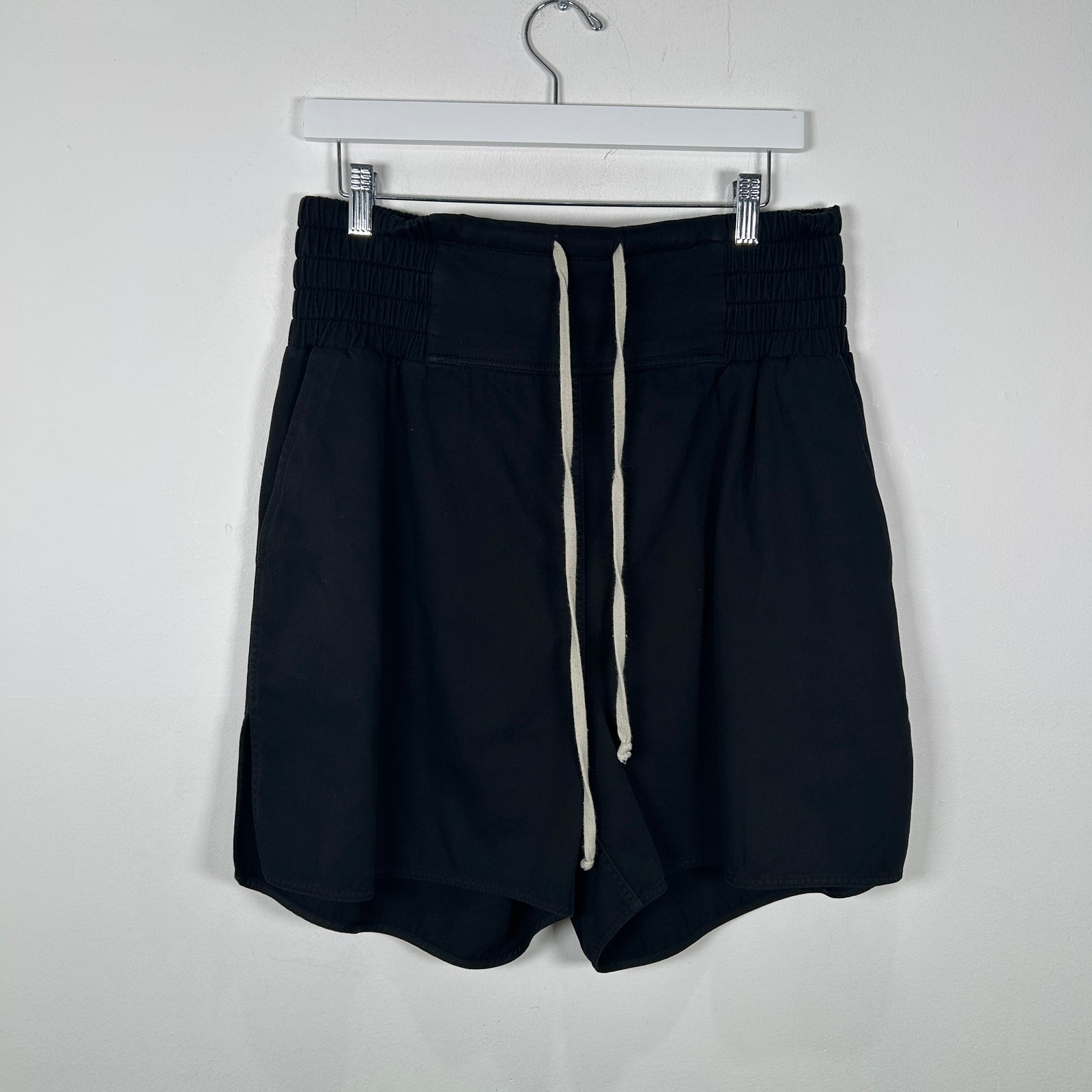 Rick Owens Fogachine Black Boxing Shorts Size L