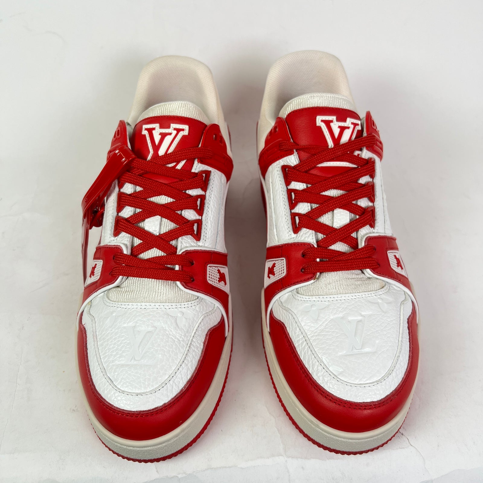 Louis Vuitton Red Monogram LV Trainer