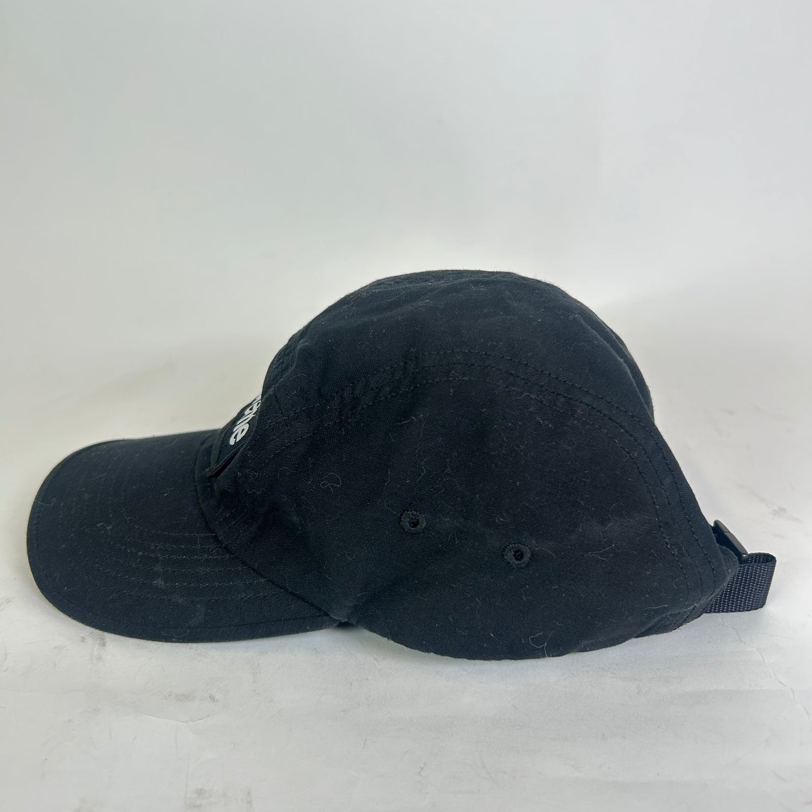 Supreme Black Military Box Logo Camo Cap