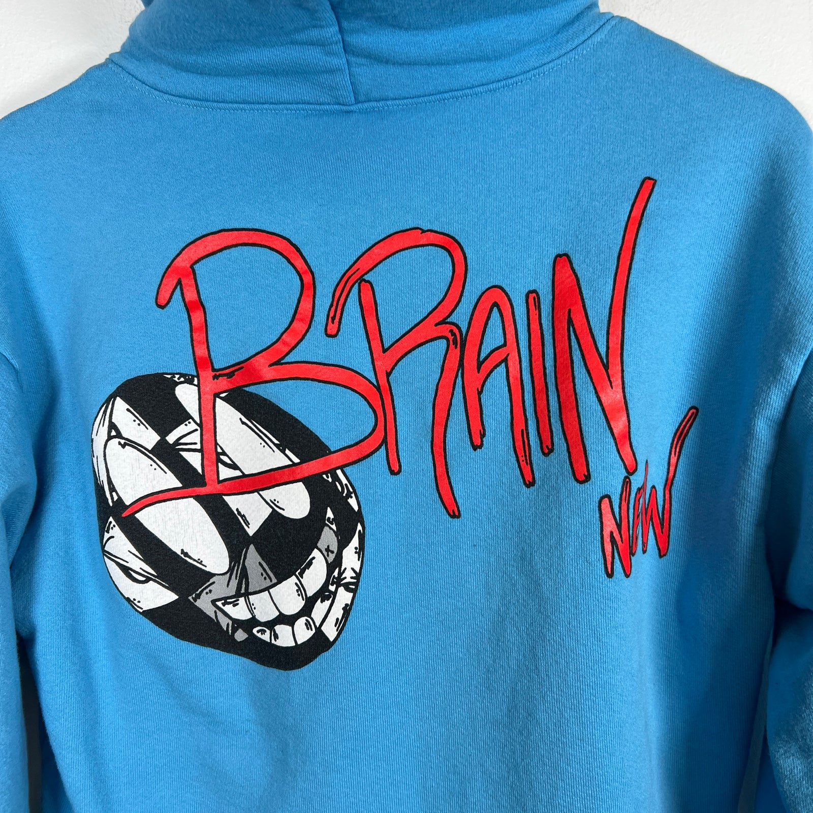 Chrome Hearts Matty Boy Light Blue Brain Hoodie Size S