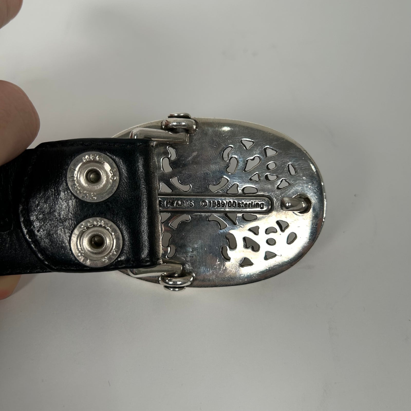 Chrome Hearts Oval Cross Belt Size 38