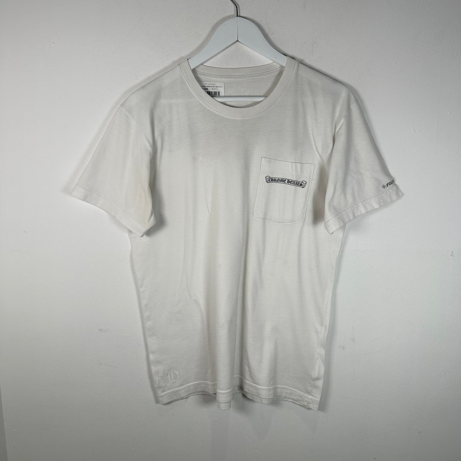 Chrome Hearts White Scroll T-Shirt Size M