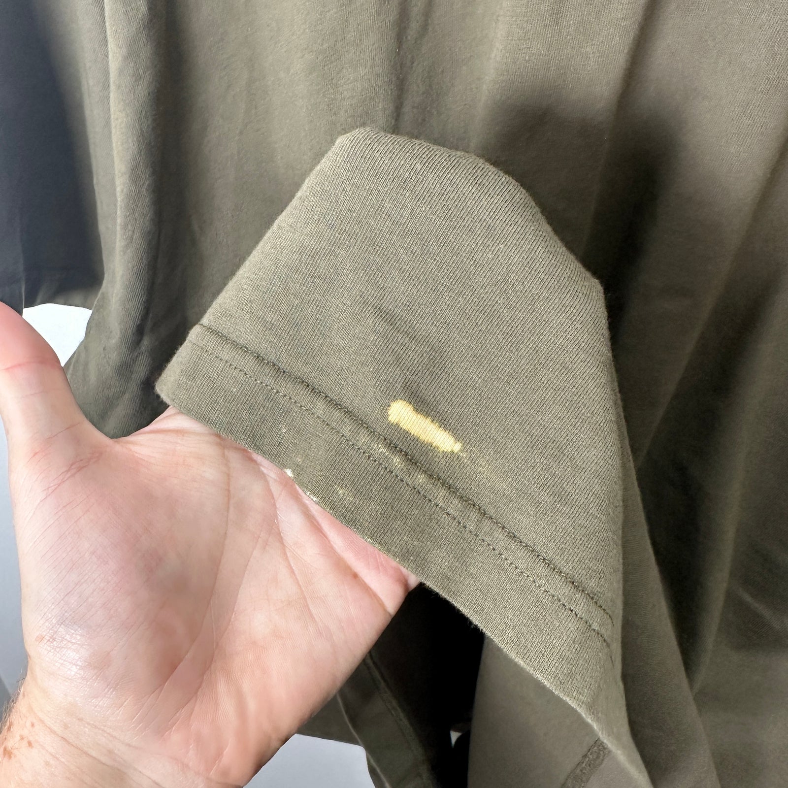 Balenciaga Green 'Strike' T-Shirt Size 4