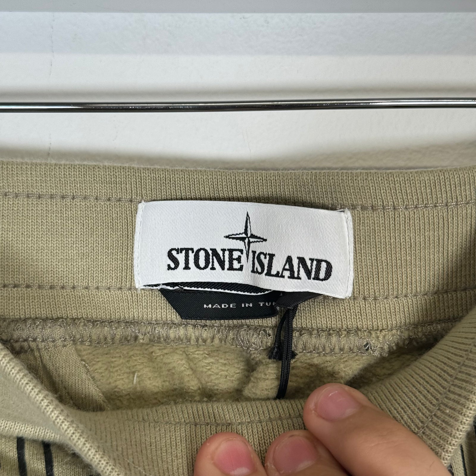 Stone Island Fleece Rain Camo Sweatpants Size 2XL