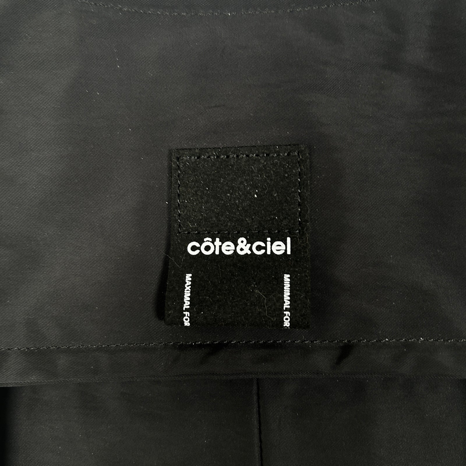 Cote&Ciel Black Nylon Vest Size OS