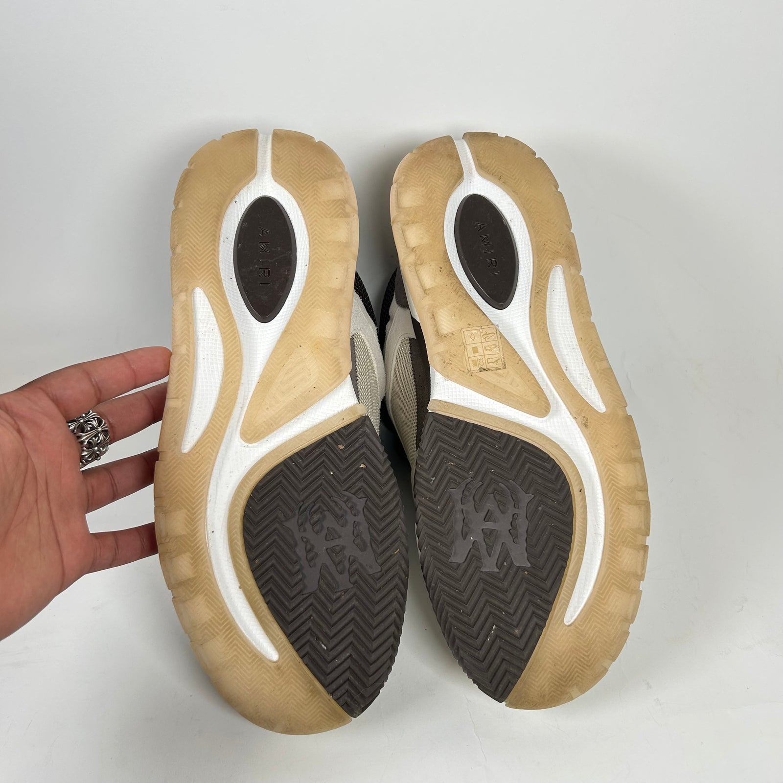 Amiri Brown/Cream MA-1 Sneaker Size 11