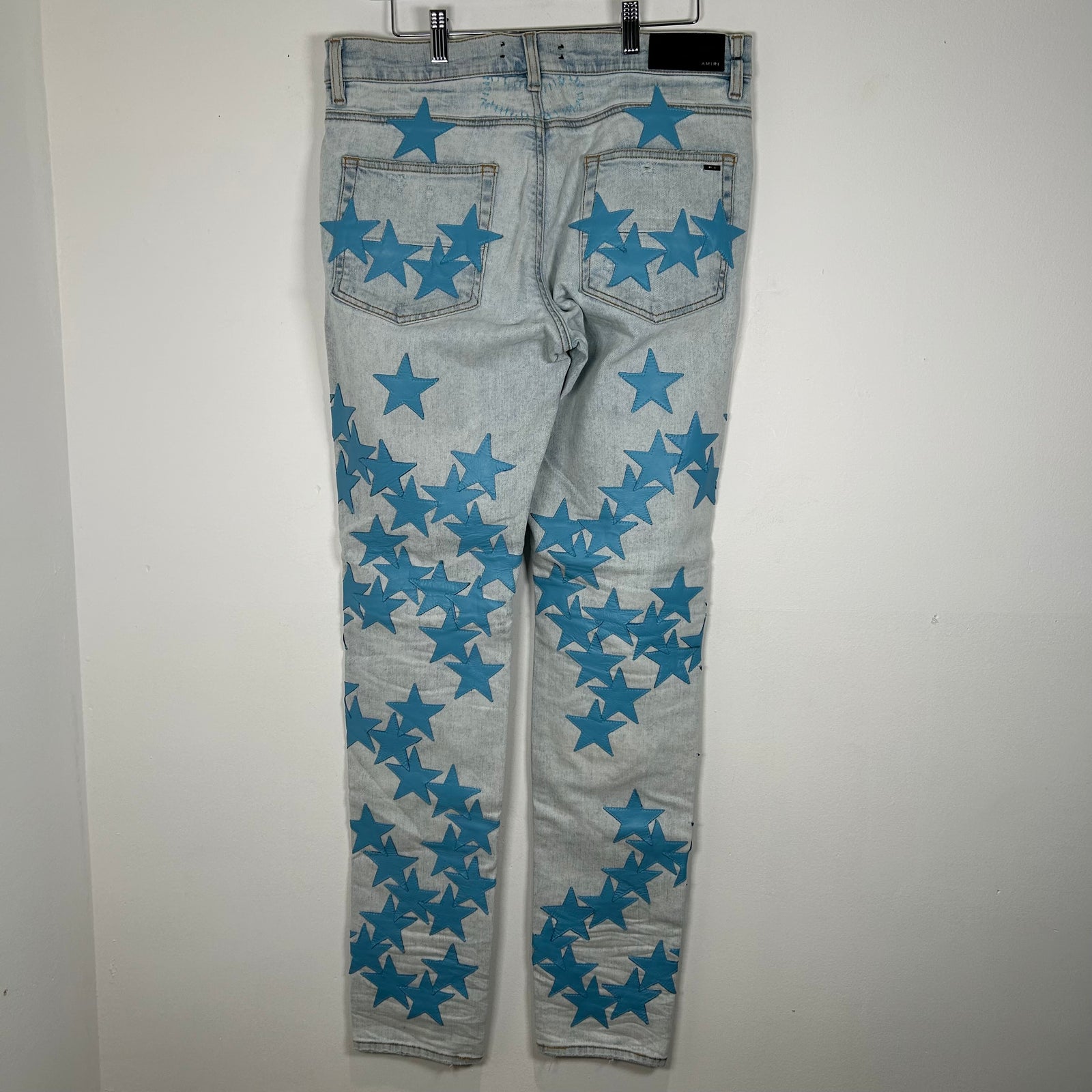 Amiri x Chemist Blue Star Patch Jeans Size 33