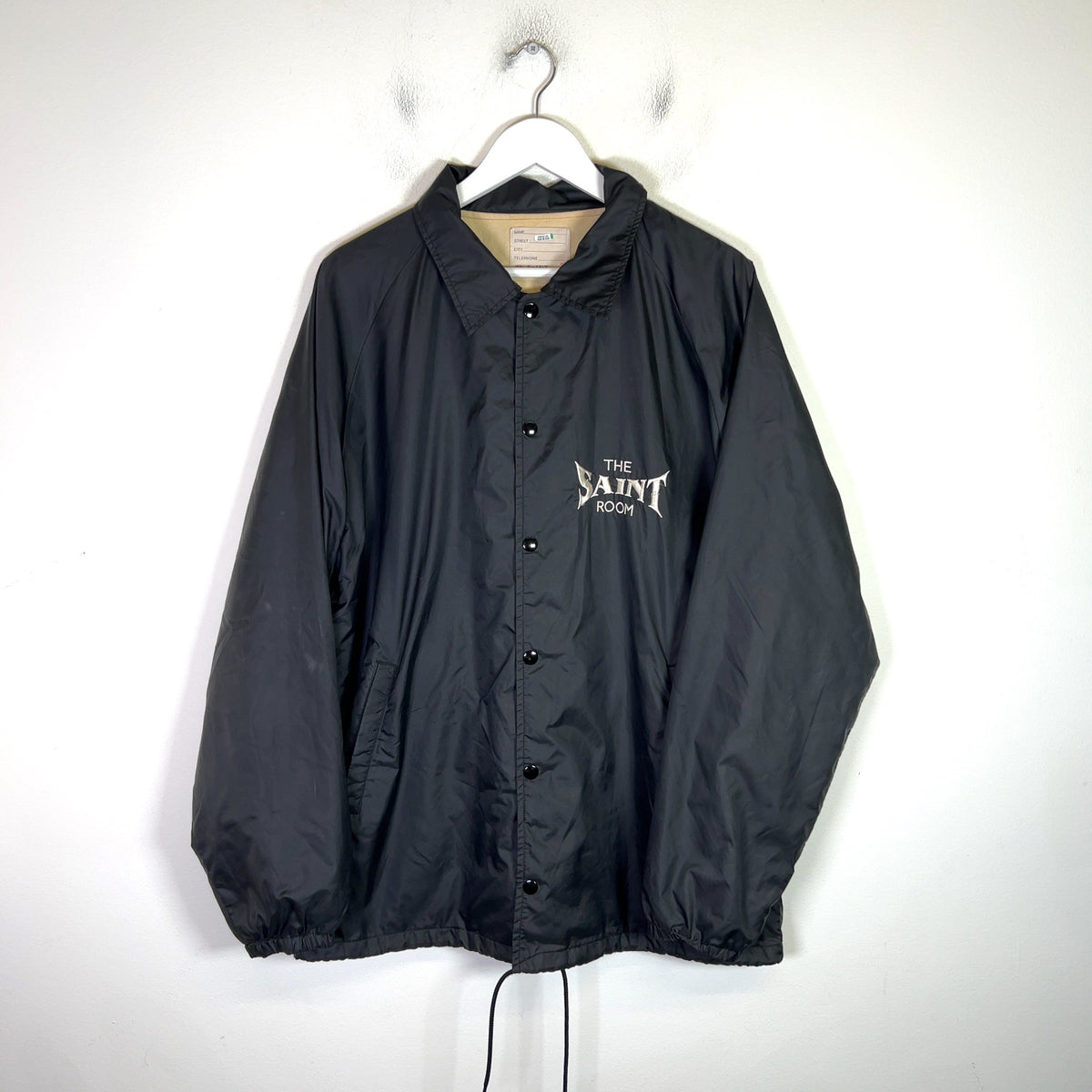 Saint Michael 'Saint Room' Coach Jacket
