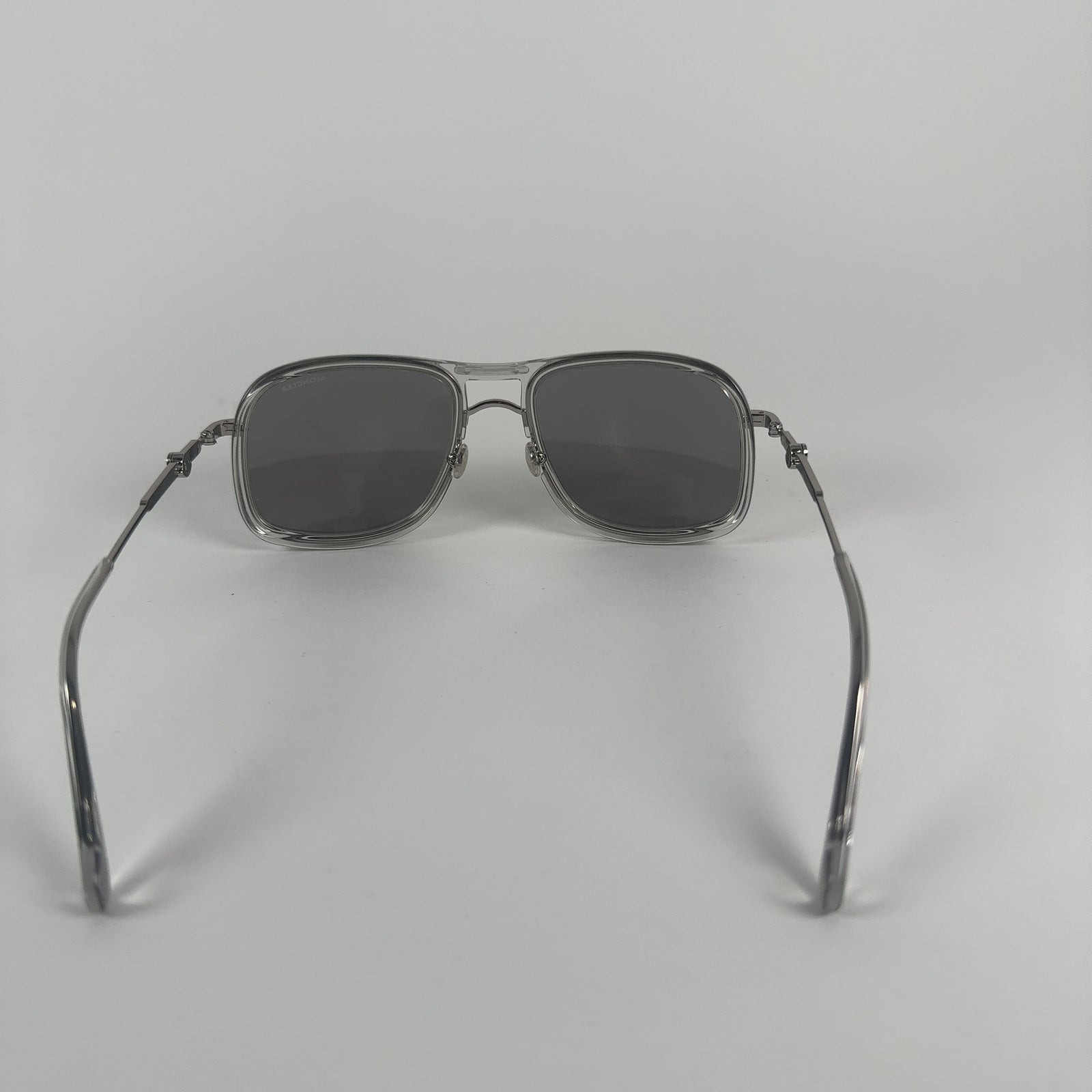 Moncler Grey Square Sunglasses