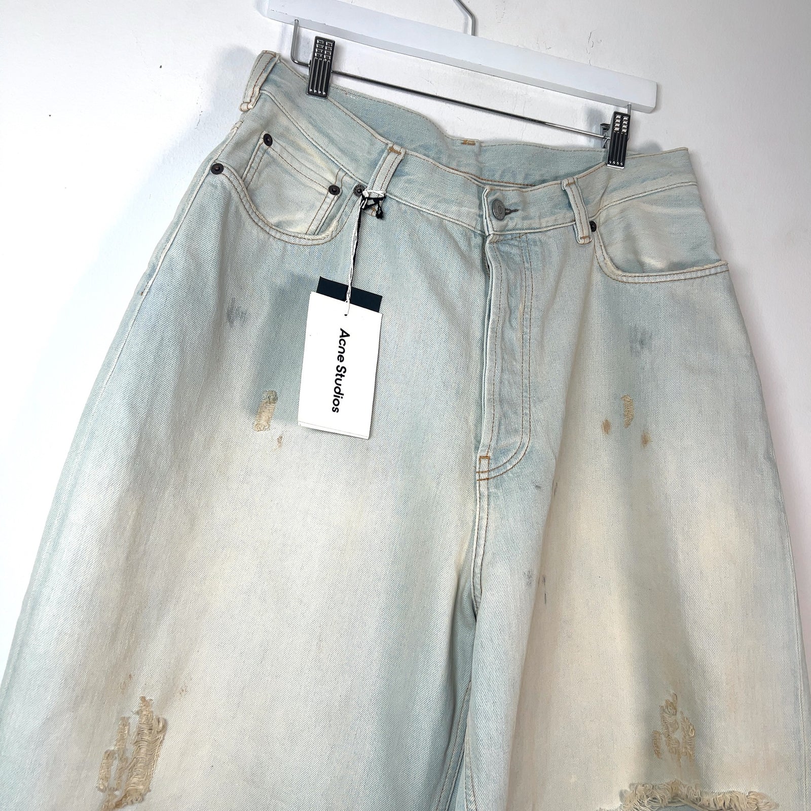 Acne Studios 2023 Fit Shore Break Denim Jeans